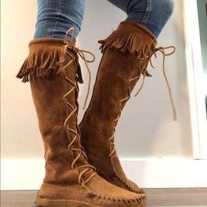 🍂Minnetonka Moccasin Boots